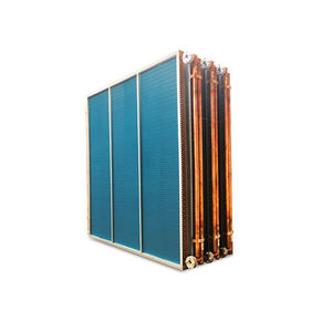 Échangeur de chaleur hydraulique à tubes à ailettes, radiateur en cuivre à feuille d'aluminium, conception OEM, évaporateur à bonnes performances - Product Image 3