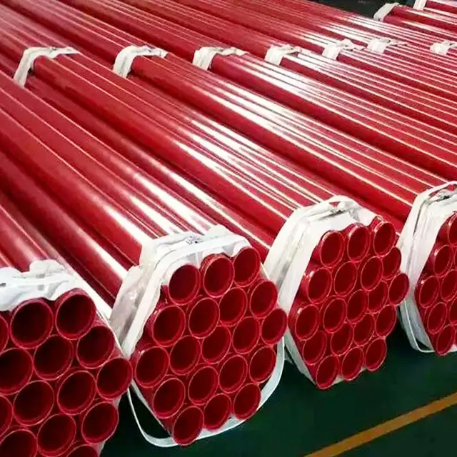 FM UL Approved Fire Fighting Pipes Fire Protection System Fire Sprinkler System ASTM A796 ERW Pipe