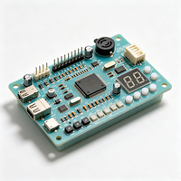 Placa de Control para Reloj Despertador Digital, PCBA, Ensamblaje de PCB Personalizado, Servicio de Programación de Firmware