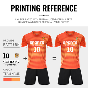 Set di Uniformi da <span class=keywords><strong>Calcio</strong></span> per Adulti e <span class=keywords><strong>Giovani</strong></span>, Maglie da Allenamento Personalizzabili con Sublimazione - Product Image 6