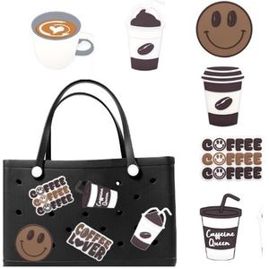 จี้ห้อยกระเป๋าแฟชั่นขนาด 7 ซม. สำหรับกระเป๋า Bogg Bag  วัสดุ EVA  ตกแต่งกระเป๋าชายหาด  พร้อมกระดุม  จี้ตกแต่งรองเท้า  ลูกบอลพีวีซี  จี้ตกแต่งแบบสปอร์ต - Product Image 3