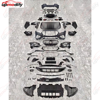 Kit carrosserie pour Mercedes Classe E W213 2016-2023, mise à niveau au style W214 E53, phares, feux arrière, lèvre arrière, ensemble de lampes Plug and Play