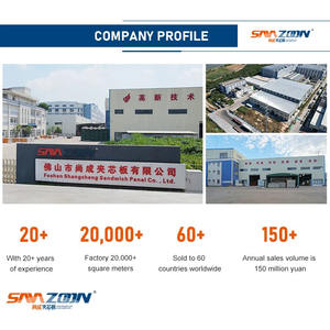 Panneau sandwich EPS moderne en métal <span class=keywords><strong>de</strong></span> haute qualité, étanche, insonorisé et isolant thermiquement, à quatre nervures, pour bardage <span class=keywords><strong>de</strong></span> <span class=keywords><strong>toiture</strong></span> d'entrepôt industriel - Product Image 5