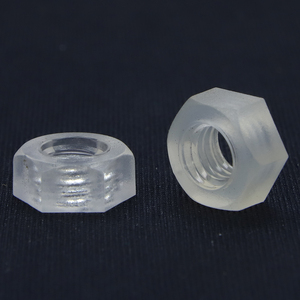 M2 M2.5 M3 M4 <b>M5</b> M6 Metric Acrylic PC Polycarbonate Transparent Hex Nuts Plastic <b>Screws</b> for Various Nuts Applications - Product Image 3