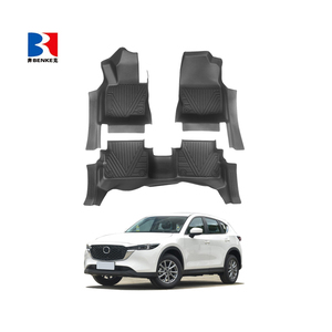 wholesale Factory Custom 5D TPE <b>Rubber</b> Eco-friendly Waterproof Anti Slip 5D Car <b>Floor</b> Mats 3 Pieces for Mazda CX-5 2017-2024 - Product Image 5