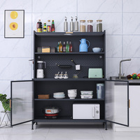 Armoire de rangement en acier pour dessin technique, armoire à panneaux perforés, meubles en métal, rangement en acier, armoire de cuisine, casier