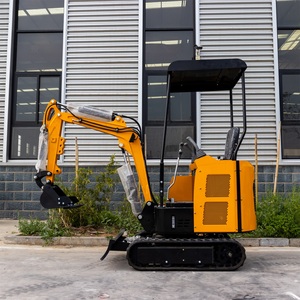 Productos Más Vendidos: Mini Excavadora Ht15 con Enganche Rápido Hidráulico y Opciones de Color Personalizadas: Rojo/Azul/Amarillo - Product Image 1