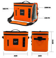 Sac isotherme isolé étanche Portable pour les activités de plein air souple TPU thermique pour la pêche Camping randonnée pique-niques jours de plage