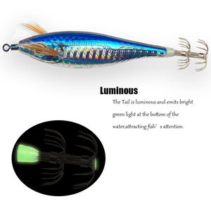 2026 GAMA Japan lazer paper Señuelo artificial tipo jig EGI <span class=keywords><strong>DTD</strong></span> para pesca de camarones, calamares y sepias - Product Image 1