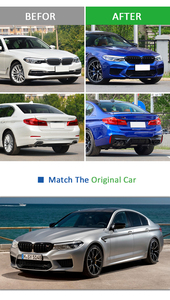 Pièces de voiture en gros, Kit de carrosserie complet F90 M5, ensemble modifié, mise à niveau, Style M, Facelift pour <span class=keywords><strong>BMW</strong></span> série 5 G30 pare-chocs - Product Image 6