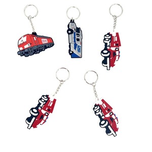 Custom Logo 3D Cartoon Silicone Rubber Keychain Soft <b>Mini</b> Bag Charm for Fashion Gift - Product Image 4