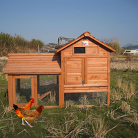 Nouvelle Conception 2026 : Poulailler Extérieur en Bois Grande Taille pour Poules et Coqs