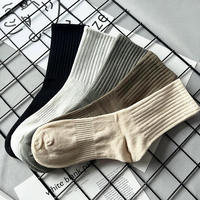 Calcetines Logo personnalisé brodé tricoté Logo personnalisé Chaussettes Brodé Tricoté Athlétique Équipage Blanc Coton Chaussettes De Sport
