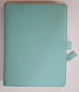 Cubierta de Agenda de Negocios A5 en Cuero PU <span class=keywords><strong>sin</strong></span> Anillas, Encuadernación de Hojas Sueltas, Logotipo Personalizado Impreso con UV, Organizador - Product Image 5