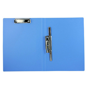 Deli <b>A4</b> <b>File</b> <b>Folder</b> Long Clamp Clip Blue Office Organizer Paper Material - Product Image 2