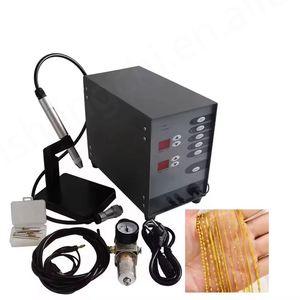 Mini Portable Automatic Spot Welder Machine Jewelry Chain Making Handheld <b>Pen</b> <b>Gold</b> Aluminium Nut Resistance Welding New - Product Image 1