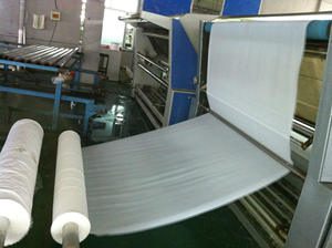 Sábana de hotel blanqueada de poliéster 100 blanco sólido de alta calidad - Product Image 5