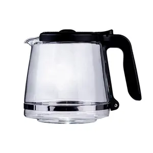 Factory Hot Selling Oster coffee pot Heat resistant glass carafe Replacement Glass Carafe 12 cup Glass Coffee Pot Carafe Pitcher