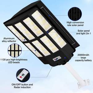 Luces Solares LED para Exteriores Todo en Uno de 7000K, Resistentes al Agua, con Sensor de Movimiento, para Jardín, Estacionamiento, Clasificación IP65 para Carreteras - Product Image 4