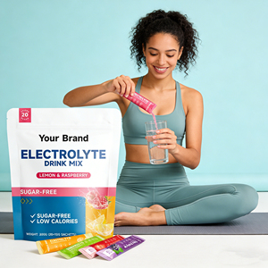 Polvere istantanea per la sostituzione degli elettroliti per adulti per il sollievo dalla disidratazione - Formula a recupero rapido per perdite di sudore, malattie e calore - Product Image 6