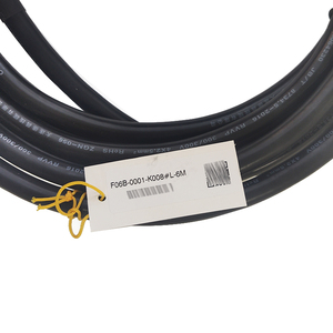 F06B-0001-K008 # สายไฟมอเตอร์ L-6M FANUC ความยาว 6 เมตร หัวงอ อะไหล่ PLC - Product Image 2