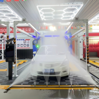 Máquina de Lavado de Autos Automática Sin Contacto de Alta Calidad 360, Sistema de Lavado de Vehículos con Fuente de Alimentación Eléctrica