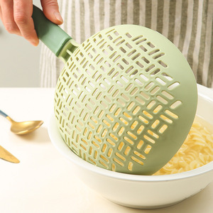 कोलैंडर रसोई नडूडल फ़िल्टर खाद्य ग्रेड उच्च तापमान प्रतिरोधी पास्ता बड़े कोलैंडर सिलिकॉन स्ट्रैनर - Product Image 4