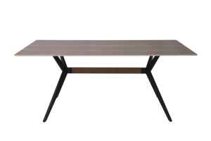 Table de salle à manger italienne noire en pierre frittée - Product Image 3