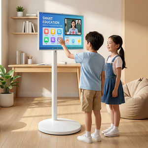 Pantalla Táctil Inteligente Móvil de 32 Pulgadas, Pantalla Publicitaria con Batería, Android 14, Monitor Táctil Incell, Gráficos Animados 1920x1080 - Product Image 6