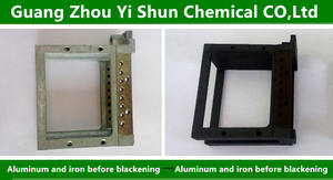 Agent de noircissement à haute température de la marque Yishun, inhibiteur de rouille pour le <span class=keywords><strong>fer</strong></span> et l'acier, colorant métallique, produits chimiques alcalins - Product Image 4