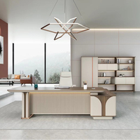Mobilier de bureau personnalisé de luxe CEO Boss Table Office Executive Desk