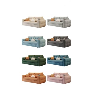 Storage <strong>Foldable</strong> 3 Seater <strong>Sofa</strong> <strong>Bed</strong> Modern Design for Small Apartments Ideal for Guest Rooms - Product Image 6