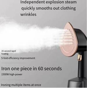 Petite <span class=keywords><strong>machine</strong></span> à repasser portable <span class=keywords><strong>et</strong></span> pliante pour la maison Fer à repasser électrique Appareil ménager pour vêtements - Product Image 5