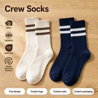 Chaussettes mi-mollet avec soutien de la voûte plantaire, ajustement ergonomique, bord côtelé, semelle respirante et coussinée, chaussettes décontractées en tricot