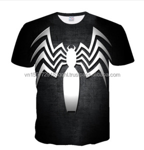 Verano nueva personalidad moda Tops 3D Digital impresión completa hombres mujeres suelta de secado rápido cuello redondo tejido transpirable cuello redondo Logo - Product Image 6