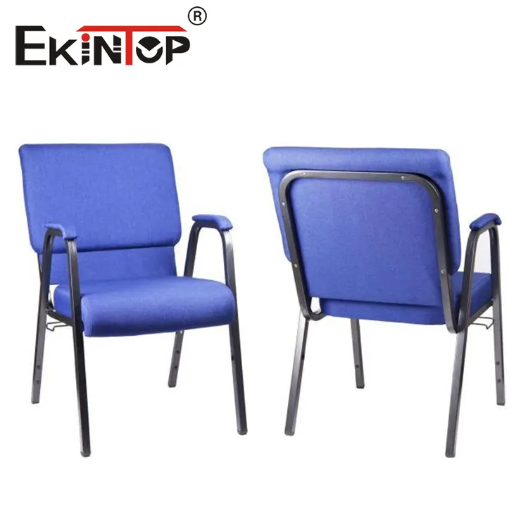 Ekintop-Sillas de teatro con brazos para uso en el hogar, conjunto de asientos para la Iglesia y auditorio