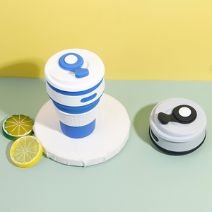 <span class=keywords><strong>Gobelet</strong></span> à café <span class=keywords><strong>pliable</strong></span> en silicone <span class=keywords><strong>personnalisable</strong></span>, sans BPA, de qualité alimentaire, réutilisable, portable, <span class=keywords><strong>pliable</strong></span>, <span class=keywords><strong>gobelet</strong></span> à boire - Product Image 4