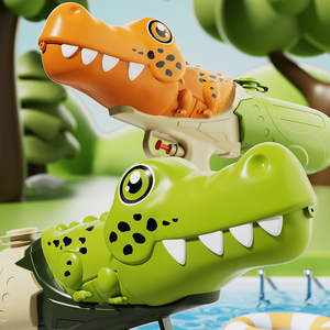 Pistolets à <span class=keywords><strong>eau</strong></span> Crocodile hippopotame Mini enfants piscine d'été enfants jeu d'<span class=keywords><strong>eau</strong></span> pulvérisation jouets de plage enfants pistolets - Product Image 3