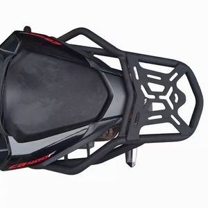 Heavy Duty <span class=keywords><strong>para</strong></span> Honda CBR400R y CBR500R, estante trasero <span class=keywords><strong>para</strong></span> motocicleta, tipo Sissy Bar <span class=keywords><strong>con</strong></span> <span class=keywords><strong>respaldo</strong></span> de maletero embalado en bolsa - Product Image 1