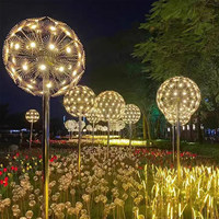 Lampe LED Lumineuse en Forme de Pissenlit, Étanche IP65, pour Jardin, Parc, Place Publique, Centre Commercial, Décoration de Parterres de Fleurs et de Pelouses