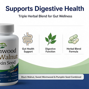 Cápsulas de Artemisia, Nuez Negra y Semilla de Calabaza de Marca Privada OEM ODM, Cápsulas Herbales Veganas para la Salud Intestinal y el Apoyo Digestivo, Suplemento Dietético - Product Image 4