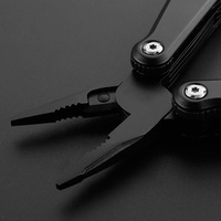 Outil multifonction EDC en acier inoxydable 14 en 1 avec pince à couteau de poche Outil polyvalent utilitaire pour camping et survie en plein air