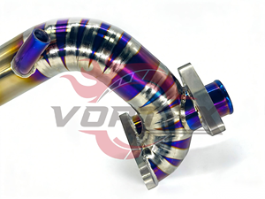 ท่อไอดี Vortex Titanium Turbo สำหรับ Honda Civic รุ่นที่ 10 1.5T ปี 2016-2021 สีฟ้าเบิร์นพายคัท สำหรับรถแข่ง ท่อรับอากาศไหลสูง - Product Image 2