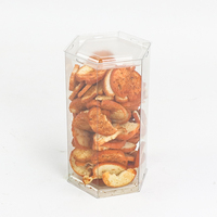 Emballage transparent de boîte à biscuits Emballage de cylindre transparent Boîte d'affichage de biscuits et de biscuits