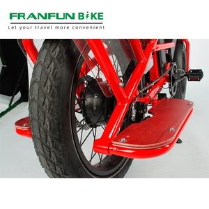 Livraison rapide 48v 750w vélo électrique pédalé à double batterie vélo électrique <span class=keywords><strong>de</strong></span> ville avec siège pour bébé - Product Image 2