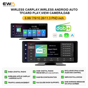 Radio numérique DAB 10,26 pouces avec prise en charge CarPlay et Android Auto, <span class=keywords><strong>Bluetooth</strong></span>, assistance à la marche arrière, prise en charge de la <span class=keywords><strong>musique</strong></span> USB - Product Image 4