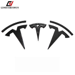 Pièces automobiles de haute qualité pour le logo de la plaque de nom du capot avant, <span class=keywords><strong>emblème</strong></span> pour <span class=keywords><strong>Tesla</strong></span> Model 3 - Product Image 4