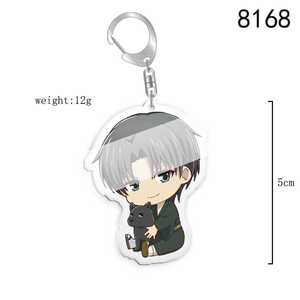 Llavero de acrílico de <span class=keywords><strong>Anime</strong></span> Fruits Basket, colgante de Kyo Sohma, <span class=keywords><strong>Yuki</strong></span> Sohma, Tohru, para bolso, coche, teléfono móvil, regalos - Product Image 4