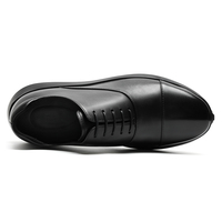 Chaussures Oxford habillées pour hommes, respirantes et souples, rehaussantes, tendance, pour affaires et mariages, vente en gros directe usine