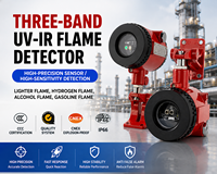 Detector de Llama Infrarrojo Triple con Certificación ATEX HIREP, Detector de Llama IR3 de Alta Sensibilidad para Almacenes Industriales